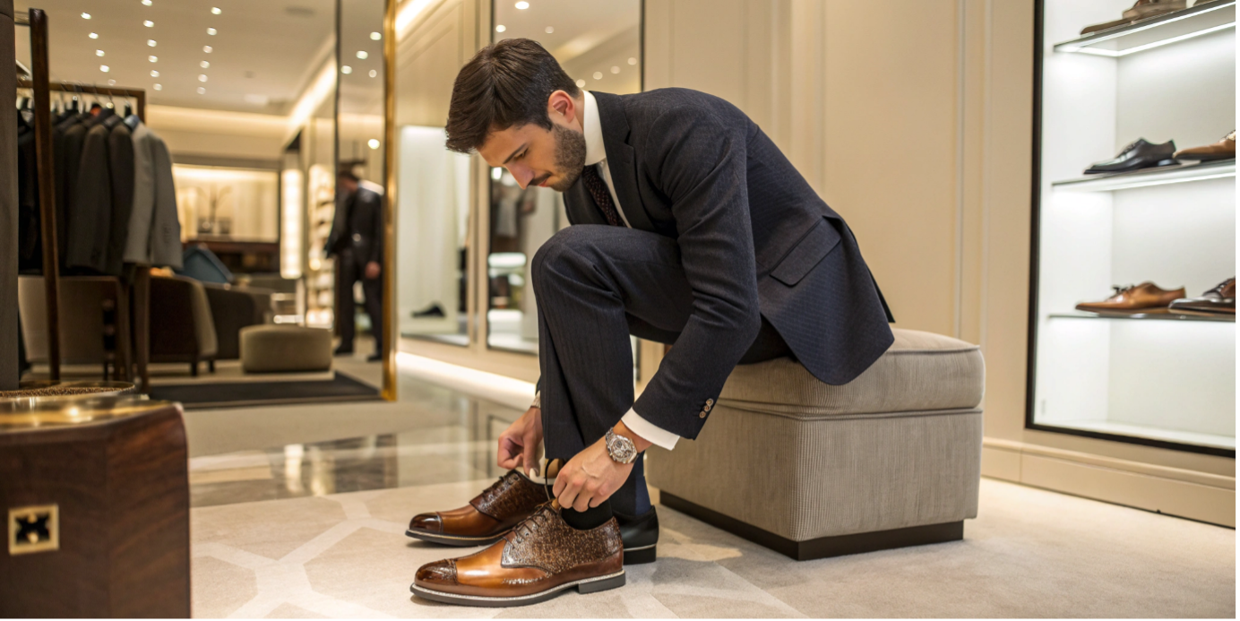 کفش چرم تبریز