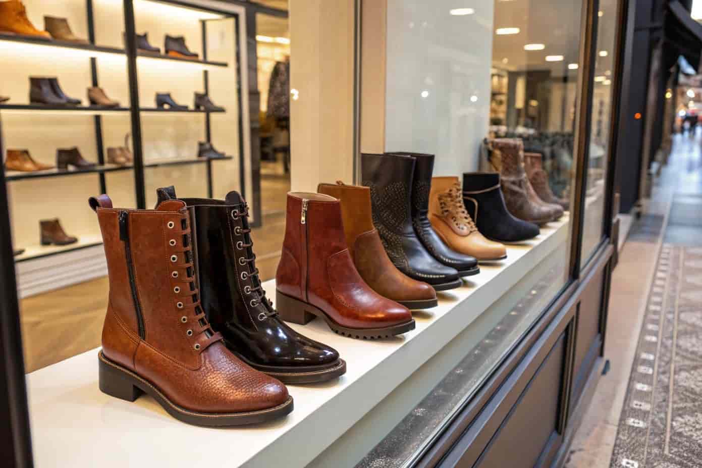 بوت چرم زنانه