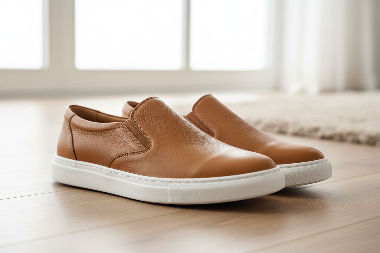 کفش چرم اسپرت مردانه طبی