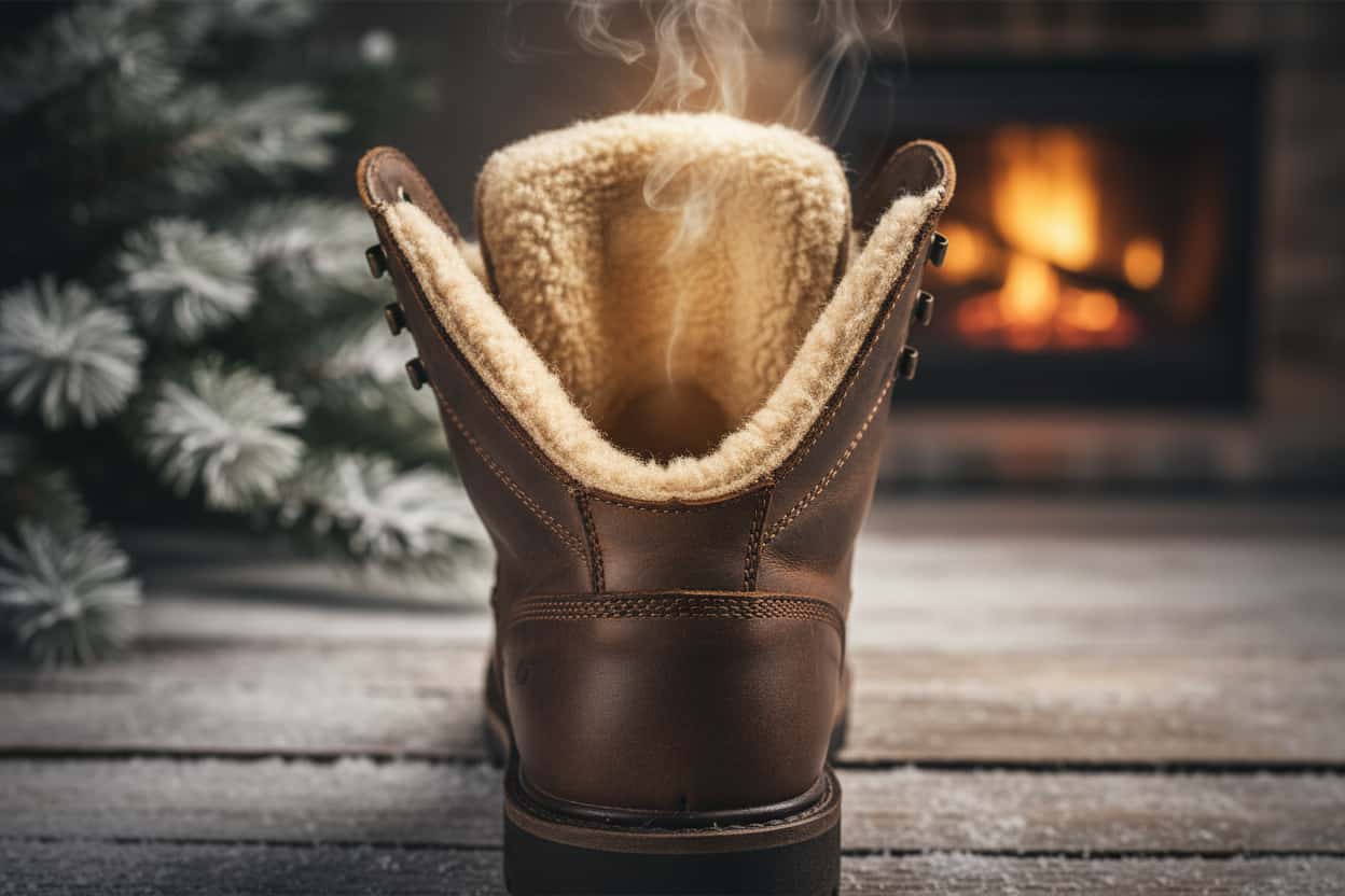 افزودن لایه محافظ حرارتی به بوت های چرم برای زمستان