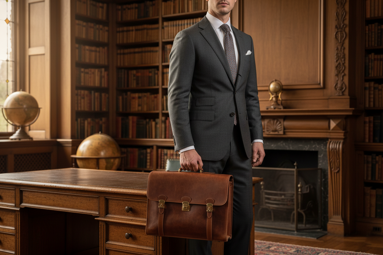 کیف دستی چرم مردانه